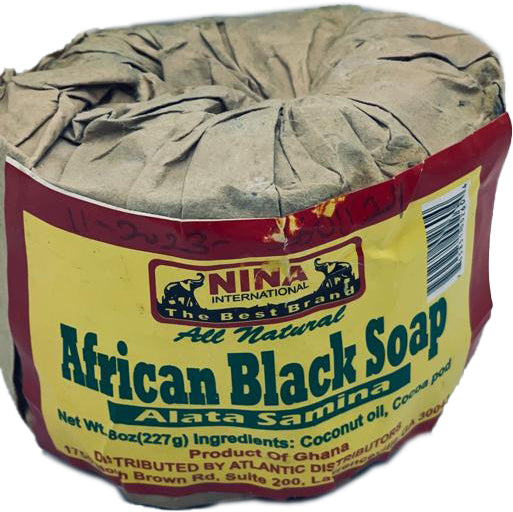 Nina african black soap