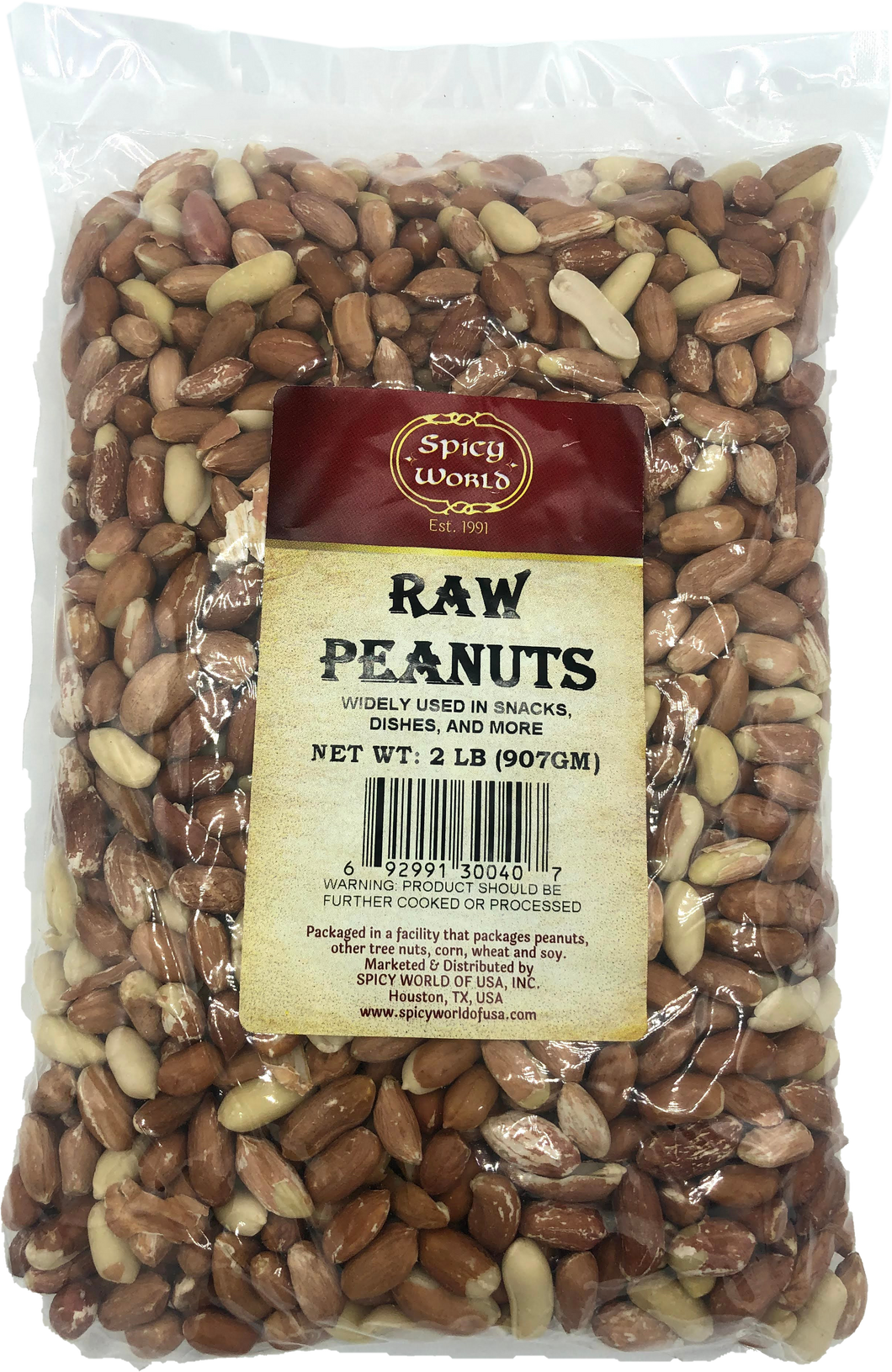 Spicy World Raw Peanuts