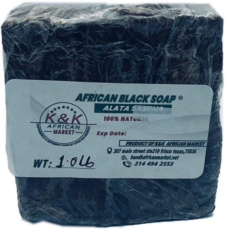 k&k african black soap