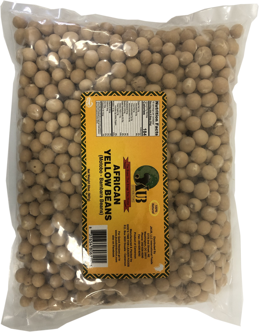 JKub African Yellow Beans