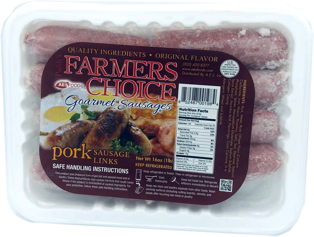 Farmers Choice Pork Sausage